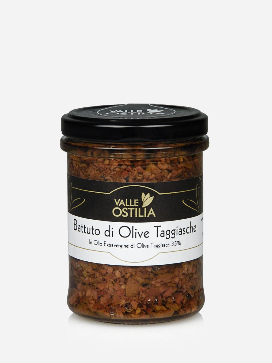 Battuto di Olive Taggiasche in Olio Extravergine di Oliva Taggiasca 35%